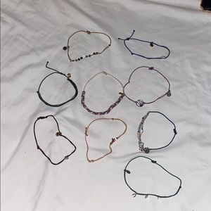 set of 9 pura vida bracelets (fan club exclusive)